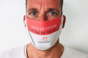 Covid-19 Gesichtsmaske aus Papier - Mund-Nase-Schutz