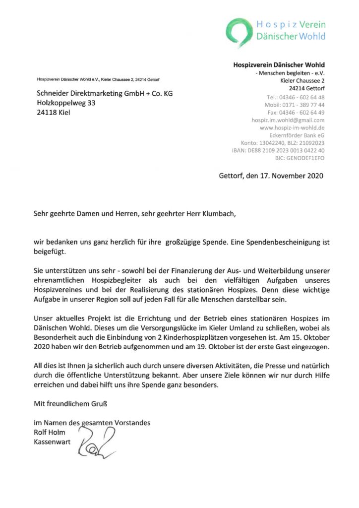 Hospizverein Dänischer Wohld e.V.