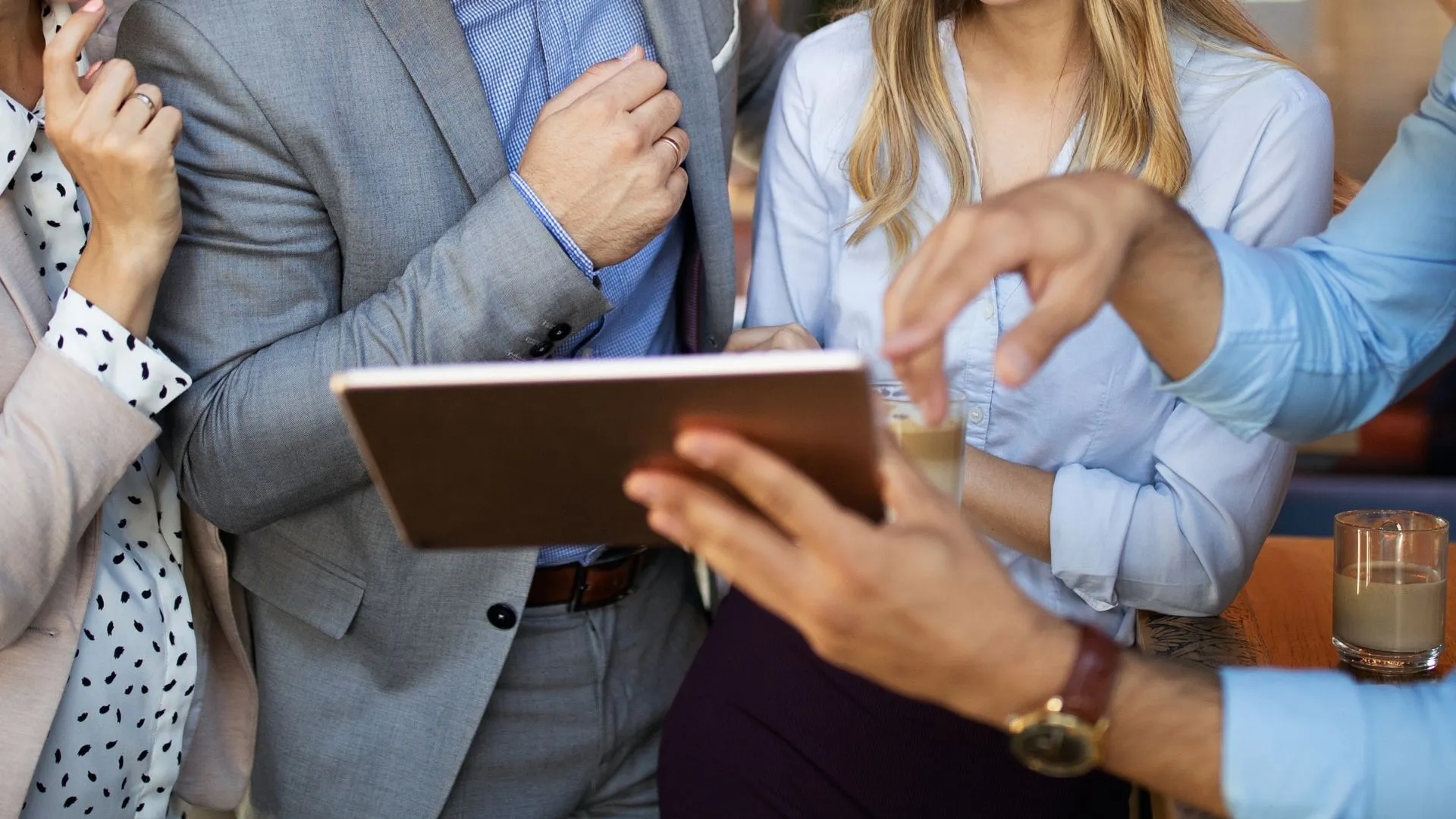 lokale Aktivierung Business Besprechung